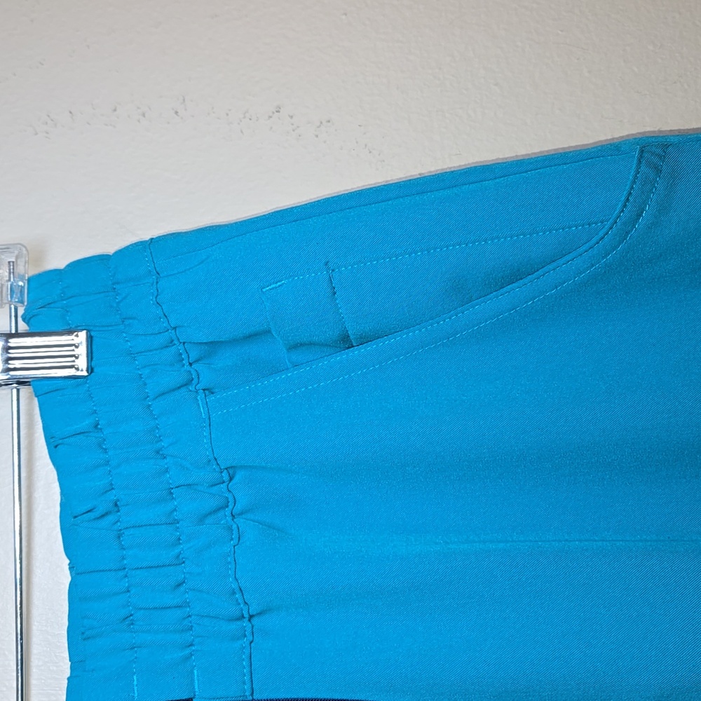 Figs Zamora Jogger Scrub Pants Catarina Top Set In Teal NWOT - Picture 13 of 16
